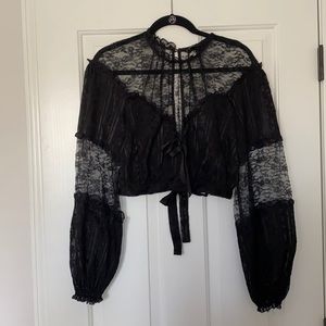 For Love and Lemons Scarlett Crop Top